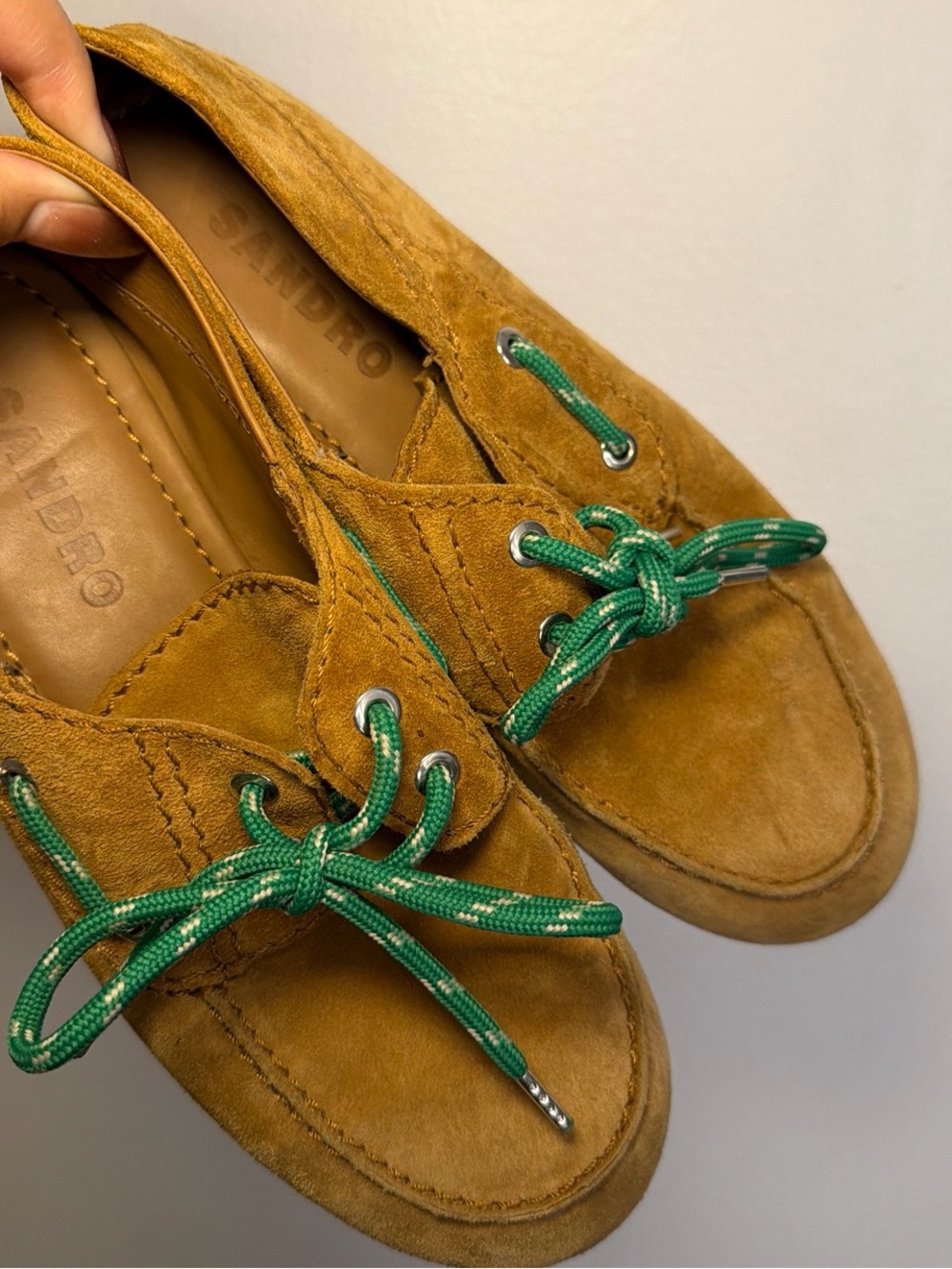 SANDRO Suede Loafers - Picture 3 of 5